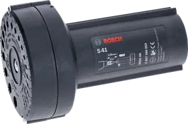 Bosch S41 drill bit sharpener for precise bit regrinding.