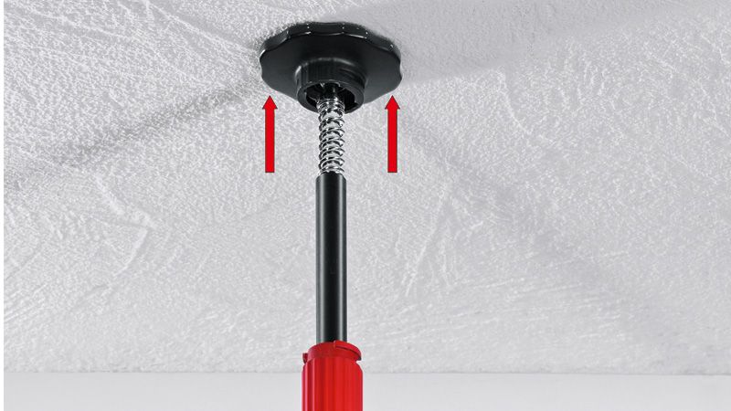 Bosch BT 350 telescopic pole with adjustable height.