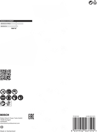 Bosch EXPERT Carbide Multi Wheel 110 mm 20 mm.
