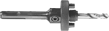 Bosch SDS plus adapter for 6.35 mm drill bits.