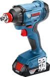 Bosch GDX 180-LI cordless impact driver with battery.