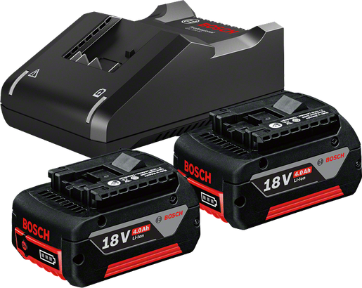 2 x GBA 18V 4.0Ah + GAL 18V-40 2 x GBA 18V 4.0Ah + GAL 18V-40