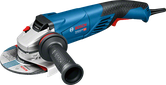 Bosch GWS 18-150 L angle grinder with ergonomic handle.