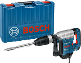 Bosch GSH 5 CE demolition hammer with carrying case.
