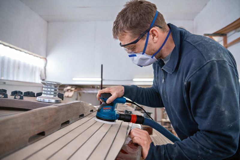 PRO HEAVY DUTY GEX 125-1 AE Random Orbit Sander | Bosch Professional