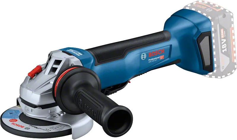 Bosch Professional Bosch Cordless Grinder 18v GWS 18V-10 P With Flange