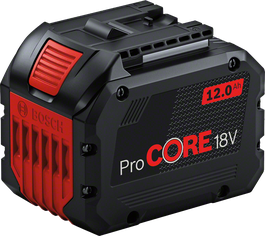 Bosch ProCORE18V 12.0Ah battery pack.