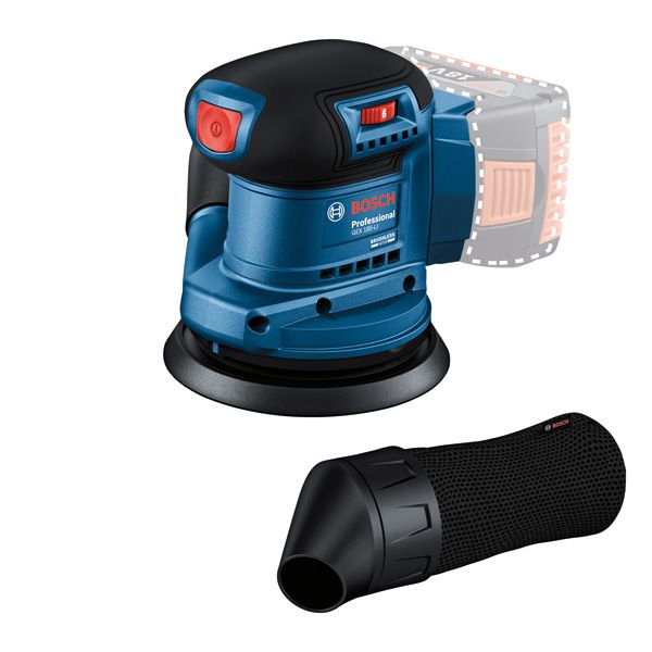 PRO GEX 185-LI Random Orbit Sander | Bosch Professional