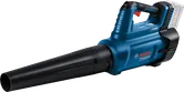 Bosch GBL 18V-750 cordless leaf blower with ergonomic handle.