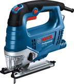 Bosch GST 750 jigsaw with ergonomic handle.