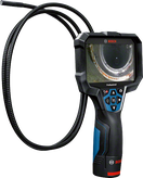 Bosch GIC 12V-5-27 C inspection camera with 5-inch display.