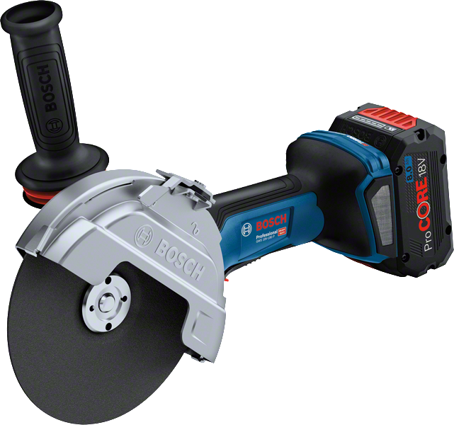 Bosch GWS 18V-180 P cordless angle grinder BITURBO.