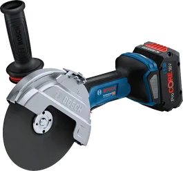 Bosch GWS 18V-180 P cordless angle grinder.