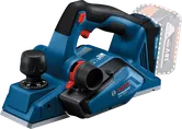 Bosch GHO 185-LI cordless planer for wood shaping.