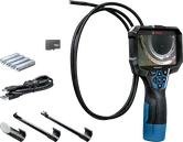 Bosch GIC 5-27 C inspection camera with accessories.