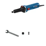 Bosch GGS 30 LS straight grinder with accessories.