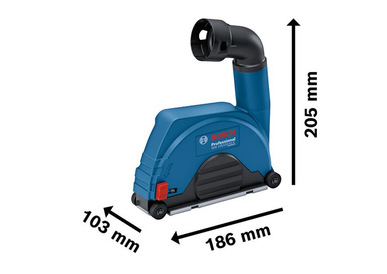 Bosch GDE 115/125 FC-T system accessory dust extractor.