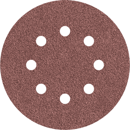 Bosch PRO E466 sanding disc 125mm G60 with 8 holes.