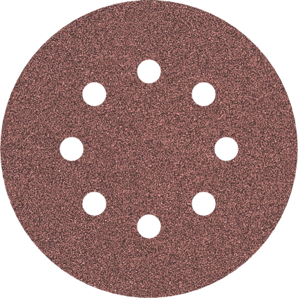 Bosch PRO E466 sanding disc 125mm G80 with 8 holes.