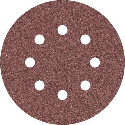 Bosch PRO E466 sanding disc 125 mm G240 with 8 holes.