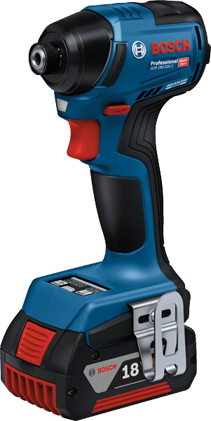 Bosch GDR 18V-220 C cordless impact driver.