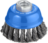 Bosch PRO Metal heavy Cup Brush 75mm for angle grinders.