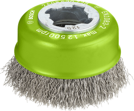 Bosch PRO Stainless Steel clean X-Lock Cup Brush 75 mm.