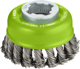 Bosch PRO Stainless Steel X-Lock Cup Brush 75 mm.