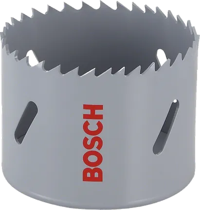 HSS bi-metal holesaw for standard adapters Bosch hole saw for precise circular cutting.