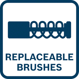 Replaceable brushes