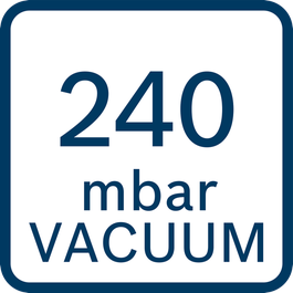 240 mbar Vacuum