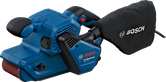 Bosch GBS 750 belt sander with dust bag.