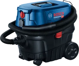 Bosch GAS12-25 wet/dry extractor with hose.