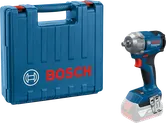 Bosch GDS 18V-350 cordless impact wrench with case.