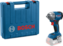 Bosch GDS 18V-350 cordless impact wrench with case.