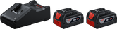 2 x GBA 18V 4.0Ah + GAL 18V-40