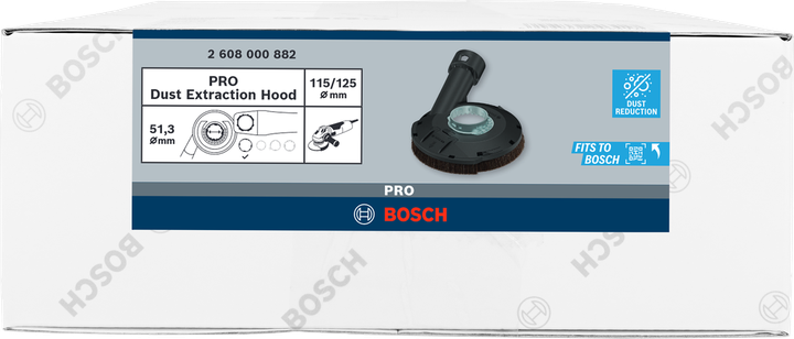 Bosch PRO dust extraction hood 115/125 mm