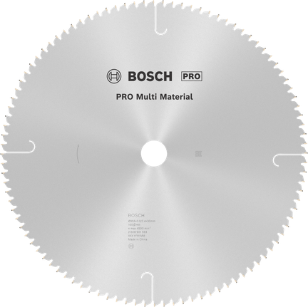 PRO Multi Material Circular Saw Blade, 355 x 3 x 30 mm, T100 PRO Multi Material Circular Saw Blade, 355 x 3 x 30 mm, T100
