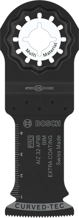 PRO AIZ 32 APIB Plunge Cut Blade, 32 x 50 mm Bosch PRO AIZ 32 APIB plunge cut blade, 32x50 mm.