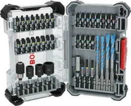 Bosch PRO Impact Mixed Set 40 pcs with bits and drill bits.