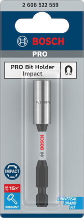 Bosch PRO Standard Bit Holder Impact 75 mm.