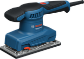 Bosch GSS 20-18 orbital sander for smooth sanding.
