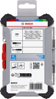 Bosch 50-piece extra hard screwdriver bit set