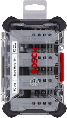 Bosch extra hard 50-piece screwdriver bit set