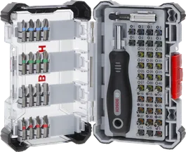 Bosch Extra Hard Screwdriver Bit Set, 50 pcs in case.