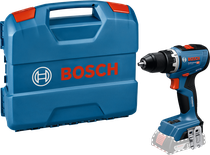 Bosch GSR 18V-65 drill driver, robust carry case.