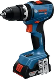Bosch GSB 18V-65 cordless impact drill with Kickback Control.