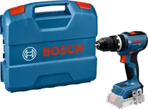 Bosch GSB 18V-65 cordless drill with carrying case.