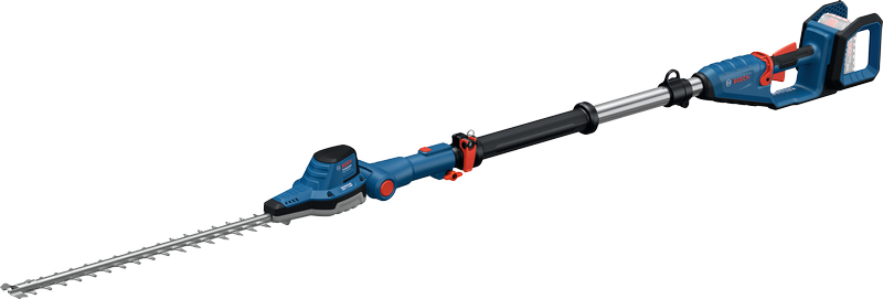 Bosch GHE 18V-50 TP cordless telescopic hedgecutter.