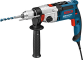 Bosch GSB 21-2 RCT impact drill with side handle.